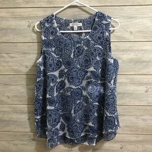 Cristina B Sleeveless Tunic Tank